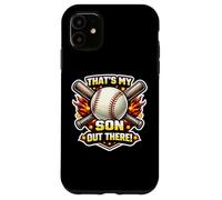 Carcasa para iPhone 11 That's My Son out There Orgulloso Baseball Dad Padre Mamá Mamá
