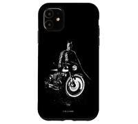 Carcasa para iPhone 11 The Batman and His Motorcycle