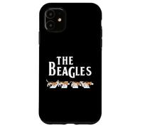 Carcasa para iPhone 11 The Beagles Funny Beagle Owner Gift Dog Music Lover Outfit