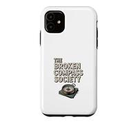 Carcasa para iPhone 11 The Broken Compass Society Viajes Senderismo Camping Aventura