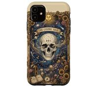 Carcasa para iPhone 11 The Cosmic Sigil Celestial Skull and Galaxy
