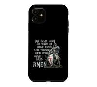 Carcasa para iPhone 11 The Devil Saw Me with My Head Down Thought He'd Won Knights