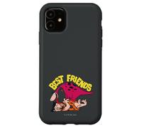 Carcasa para iPhone 11 The Flintstones Dino Fred Best Friends