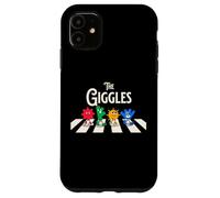 Carcasa para iPhone 11 The Giggles Playful Characters Crossing Together