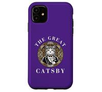 Carcasa para iPhone 11 The Great Catsby, diseño Divertido de Gatos, Amante de los