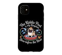 Carcasa para iPhone 11 The Kiddie Pool IS MY Kingdom Bow Before The Hose