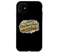 Carcasa para iPhone 11 The Number Whisperer Funny Contable Contador Contador CPA Broma