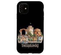 Carcasa para iPhone 11 Thessaloniki Grecia Travel Souvenir City Landmark Gift