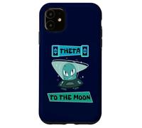 Carcasa para iPhone 11 Theta To The Moon Criptomoneda Logotipo Theta Crypto Art