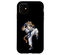 Carcasa para iPhone 11 Tigre Artes Marciales Karate Kickboxing Taekwondo Jiu Jitsu