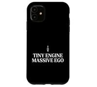Carcasa para iPhone 11 Tiny Engine Massive Ego Entusiasta de los Coches compactos