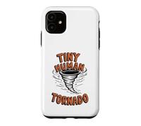 Carcasa para iPhone 11 Tiny Human Tornado Parent Life Funny Toddler Boy