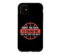 Carcasa para iPhone 11 Tobillo Breaker I Siento Que Tienes Que Guardarme Divertido Baloncesto
