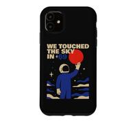 Carcasa para iPhone 11 Tocamos el Cielo en el Aterrizaje de la Luna de Astronauta Retro del 69