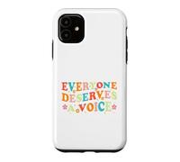 Carcasa para iPhone 11 Todo el Mundo Merece una Terapia de Voz del Habla SLP