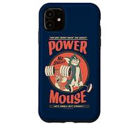 Carcasa para iPhone 11 Tom and Jerry Power Mouse