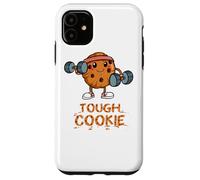 Carcasa para iPhone 11 Tough Cookie Fitness Brownie Entrenamiento Chocolate Muscle