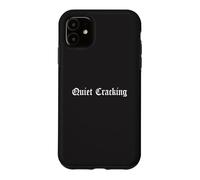 Carcasa para iPhone 11 Tranquilo Cracking Despacho de Oficina Gen Z Empleado Trabajo de Trabajo