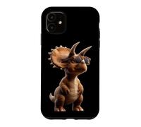 Carcasa para iPhone 11 Triceratops Dinosaurio I Love Dinosaurs Cute Triceratops