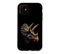 Carcasa para iPhone 11 Triceratops Dinosaurio I Love Dinosaurs Cute Triceratops