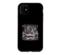 Carcasa para iPhone 11 Trono Debajo de Las Olas Japonesas Señor Dragón Japonés