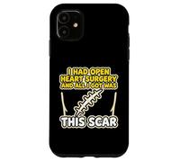 Carcasa para iPhone 11 Tuve una cirugía a corazón Abierto y Todo lo Que obtuve fue Este sobreviviente de Cicatriz