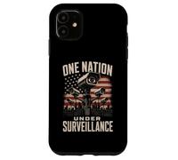 Carcasa para iPhone 11 Una Nación Bajo Vigilancia Policía Estado Sin Privacidad 1984