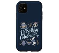 Carcasa para iPhone 11 Unbirthday Alicia en el País de Las Maravillas Cumpleaños