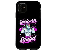 Carcasa para iPhone 11 Unicorn Squad - Pesas Rusas mágicas para Gimnasio