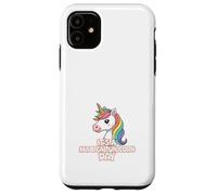 Carcasa para iPhone 11 Unicornio Mágico Arcoíris para Niñas y Niños