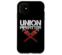 Carcasa para iPhone 11 Union Pipefitter Plomero Plomería Journeyman Steamfitter