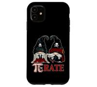 Carcasa para iPhone 11 Unique Pirate GNOME and Funny Pi Day Symbol For Math Teacher