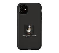 Carcasa para iPhone 11 Usado un Joker En Un Par Mahjong Jugando Mahjong Lovers Goose