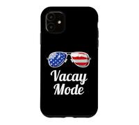 Carcasa para iPhone 11 Vacay Mode USA Sunglasses Summer Vacation & Travel Bloggers