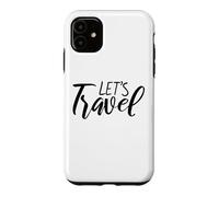 Carcasa para iPhone 11 Vamos a Viajar Divertido Dicho para Cualquier Persona Que necesite Escapar
