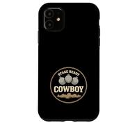 Carcasa para iPhone 11 Vaquero Acción Disparos Vaquero Acción Shooter Western Match
