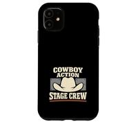 Carcasa para iPhone 11 Vaquero Acción Disparos Vaquero Acción Shooter Western Match