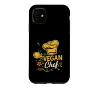 Carcasa para iPhone 11 Vegan Chef para Cocina Vegana y nutrición basada en Plantas