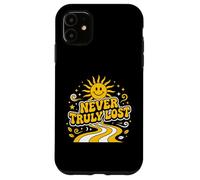 Carcasa para iPhone 11 Versículo bíblico de inspiración de fe Cristiana Never Truly Lost