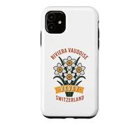 Carcasa para iPhone 11 Vevey Suiza Narciso Flor