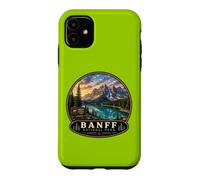 Carcasa para iPhone 11 Viaje de Campamento Natural al Parque Nacional Banff