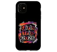 Carcasa para iPhone 11 Viaje de niñas 2026 Familia Coincidencia Amigos Viaje por Carretera Vacaciones