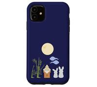 Carcasa para iPhone 11 View of The Moon Bunny Conejos View The Moon