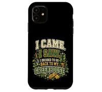 Carcasa para iPhone 11 Vine y Vi Decidí Volver a mi Patio Trasero de Invernadero