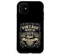 Carcasa para iPhone 11 Vintage 1976 Made Or Born In 1976 Original Parts Birthday