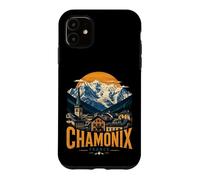 Carcasa para iPhone 11 Vintage Chamonix France - Recuerdo de Viaje