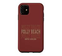 Carcasa para iPhone 11 Vintage Folly Beach Carolina del Sur