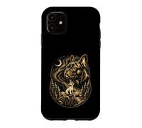 Carcasa para iPhone 11 Vintage French Bulldog Cosmic Night Sky Dog Lover