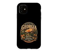 Carcasa para iPhone 11 Vintage Georgia Peach State Southern Roots