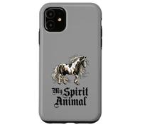 Carcasa para iPhone 11 Vintage Horse My Spirit Animal Equestrian